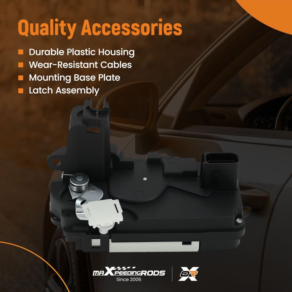 4-Pin Door Lock Actuator compatible for Vauxhall Astra H Estate 2004-2012 133188