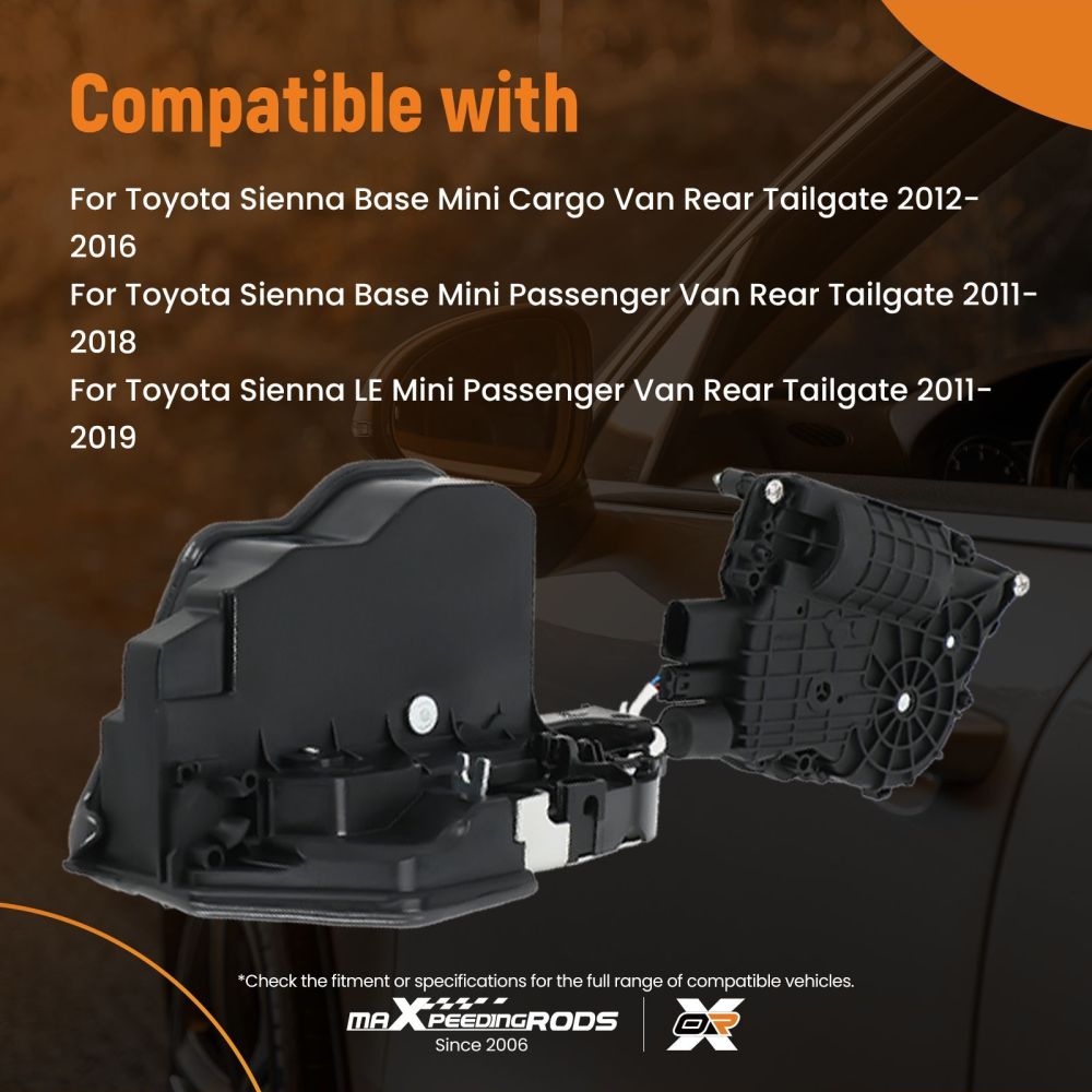 Attuatore Chiusura Anteriore Destro compatibile per BMW X5 4.8L 51217315022 2007-2010 Metal