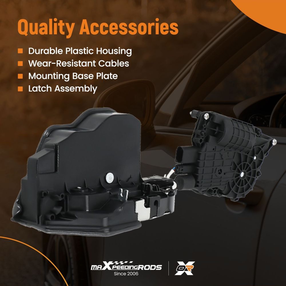 Attuatore Chiusura Anteriore Destro compatibile per BMW X5 4.8L 51217315022 2007-2010 Metal