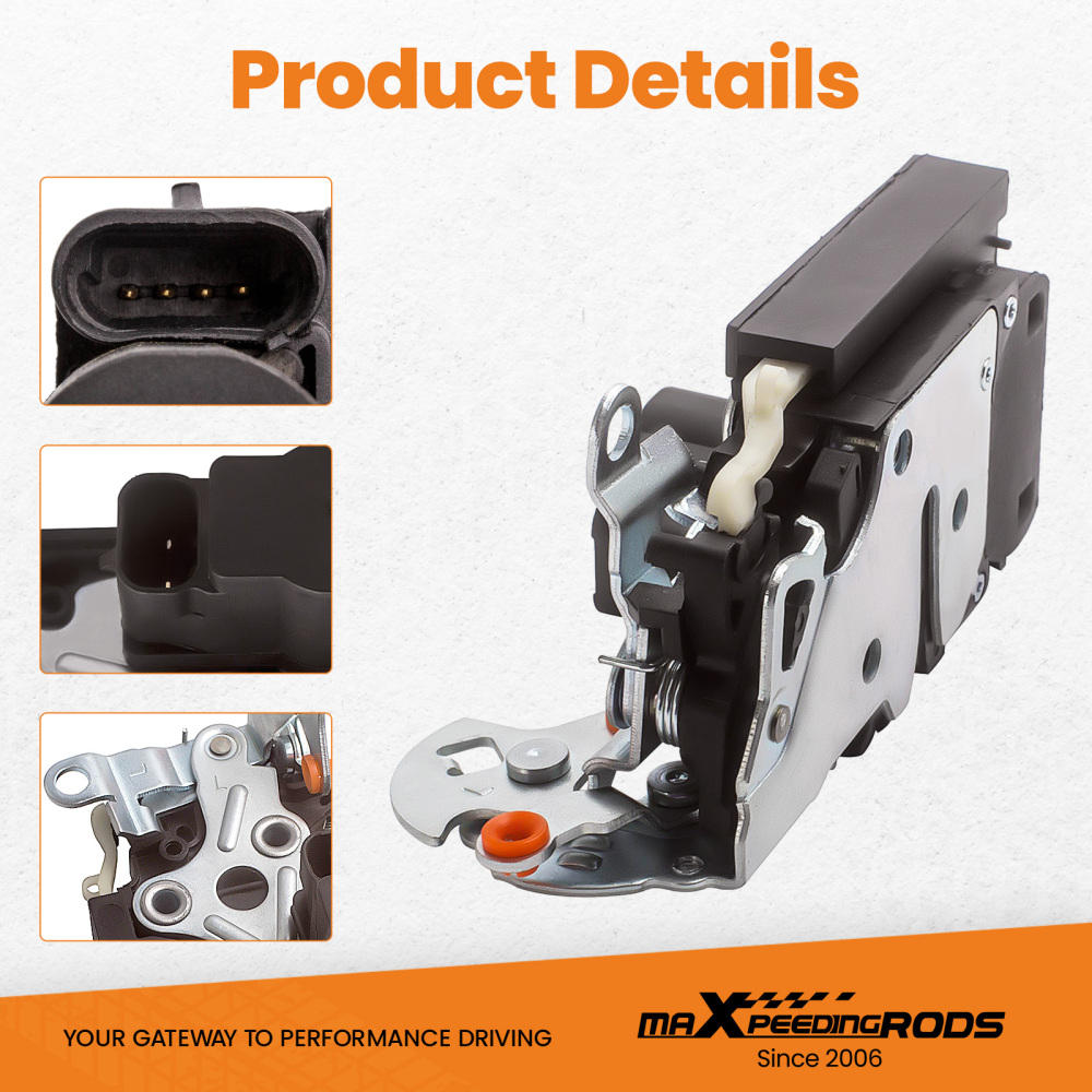 Rear Door Lock Latch Actuator Tailgate Liftgate compatible for Chevy compatible for Buick Isuzu 15159269