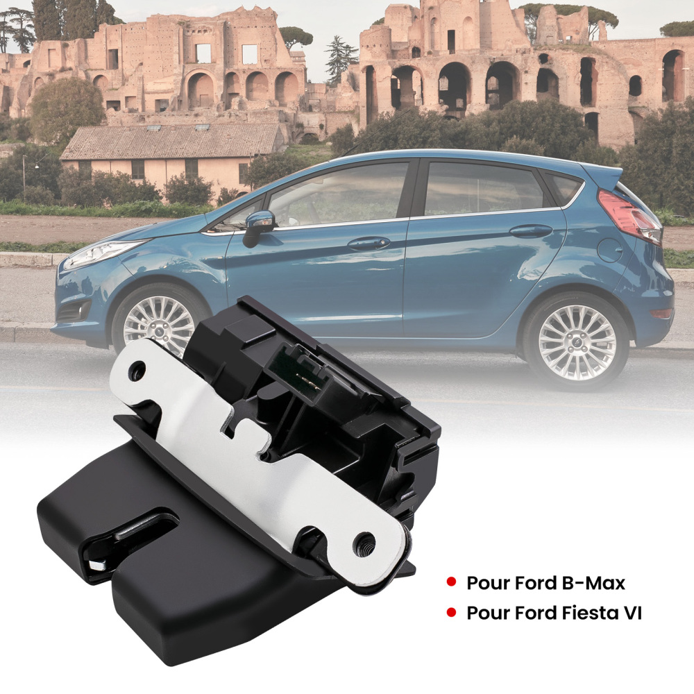 Boot Tailgate Door Lock Actuator compatible for Ford B-Max 1.0L I3 compatible for EcoBoost 1.4L I4 compatible for Duratec