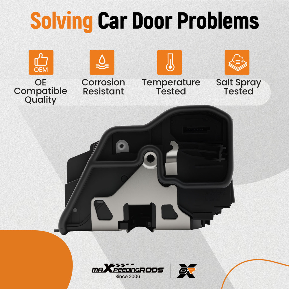 Sistema di blocco porta anteriore sinistro compatibile per BMW 1 serie 3 serie 5 serie 7 serie X1 X3 X5 X6 Z4