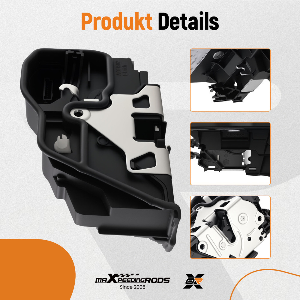 Sistema di blocco porta anteriore sinistro compatibile per BMW 1 serie 3 serie 5 serie 7 serie X1 X3 X5 X6 Z4