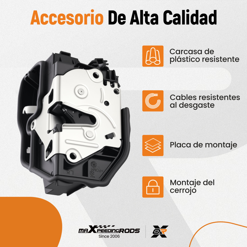 Sistema di blocco porta anteriore sinistro compatibile per BMW 1 serie 3 serie 5 serie 7 serie X1 X3 X5 X6 Z4