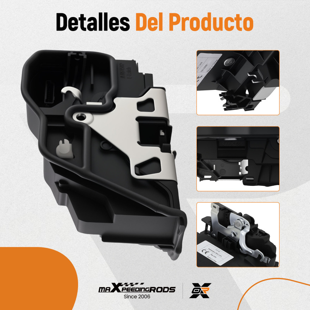 Sistema di blocco porta anteriore sinistro compatibile per BMW 1 serie 3 serie 5 serie 7 serie X1 X3 X5 X6 Z4