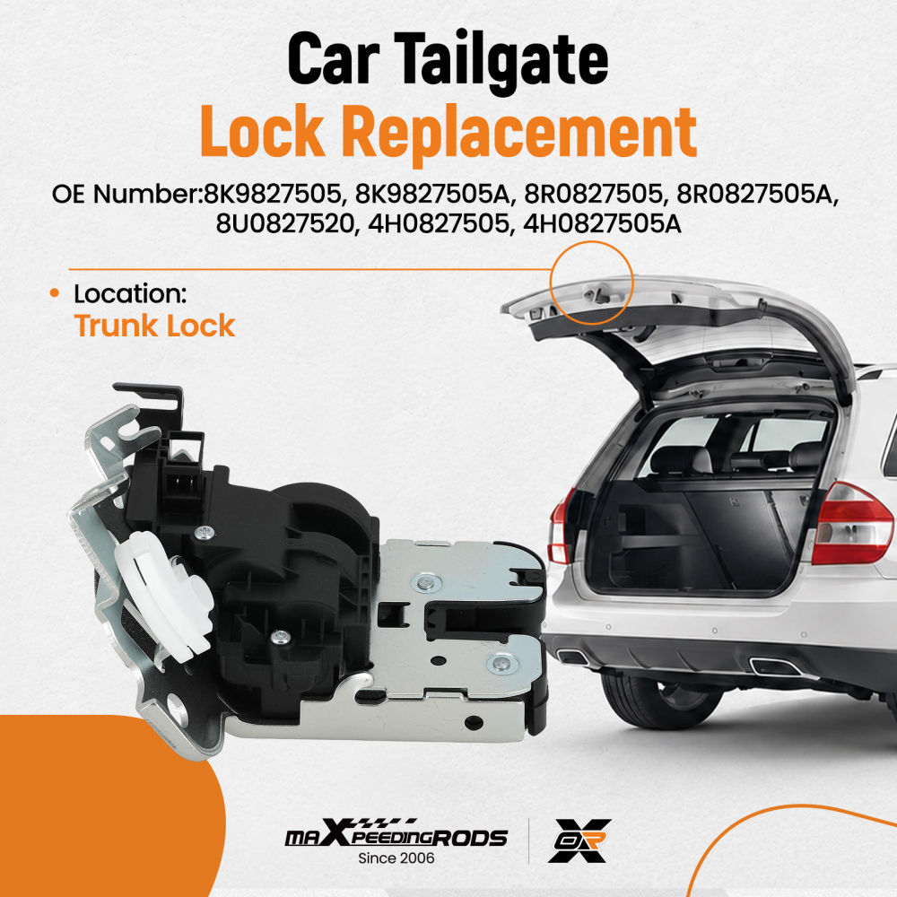 Boot Lock Latch Actuator compatible for Audi A7 Q3 Q5 Q7 2010-2017 4H0827505 8K9827505A