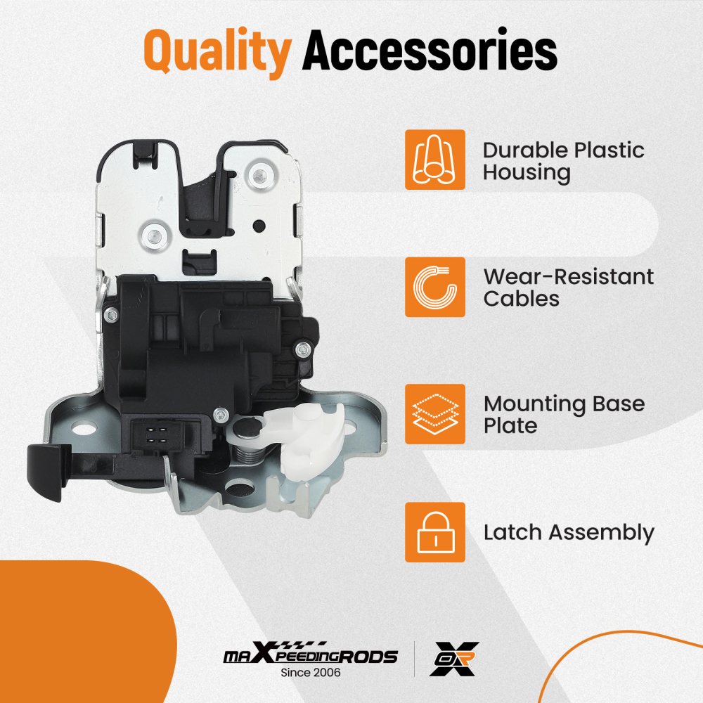 Boot Lock Latch Actuator compatible for Audi A7 Q3 Q5 Q7 2010-2017 4H0827505 8K9827505A