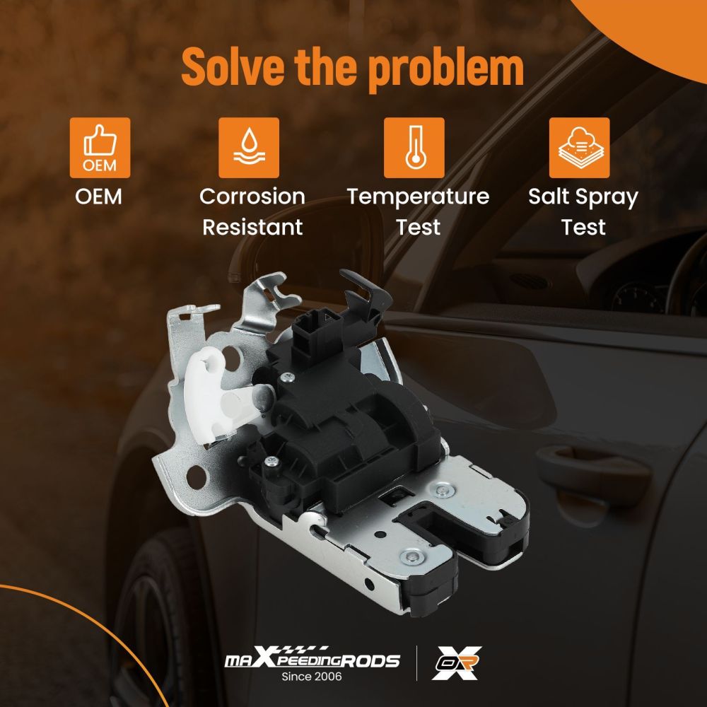 Attuatore Serratura Bagagliaio compatibile per Audi A3 A4 Q3 Q5 2011-2017 8K9827505A 4 Pin