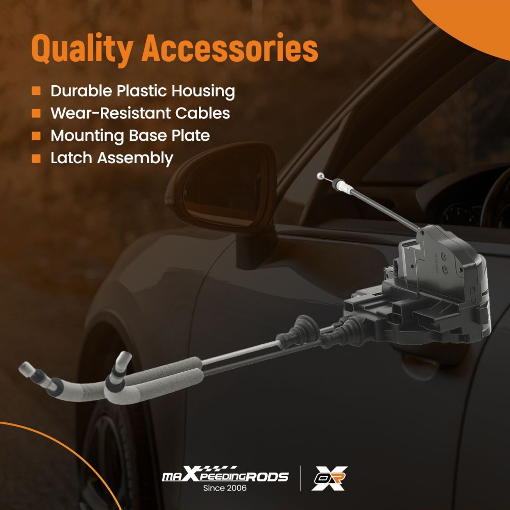 4 Pin Door Lock Actuator compatible for Hyundai Santa Fe 2006-2012 Rear Left 81410-2B000