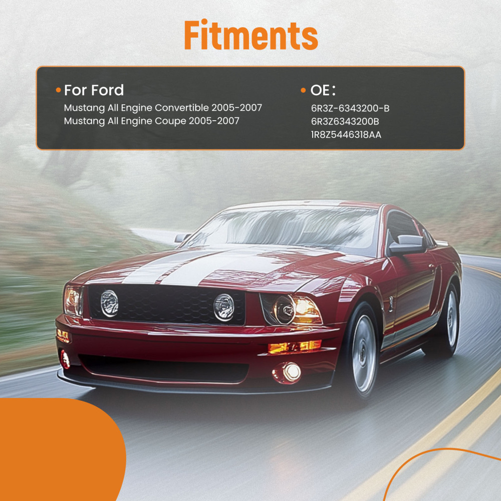 Rear Tailgate Trunk Latch Lock Actuator compatible for Ford Mustang 2005-2007 6R3Z6343200B