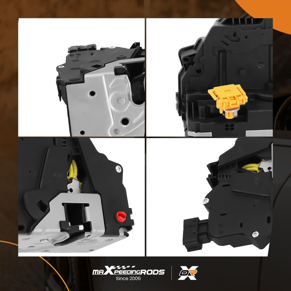 Door Lock Actuator compatible for Vauxhall Meriva B 10-2017 Rear Right 13432377 9 Pin Black