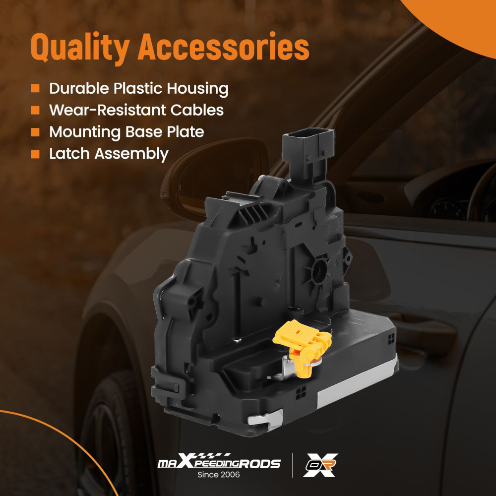 Door Lock Actuator compatible for Vauxhall Meriva B 10-2017 Rear Right 13432377 9 Pin Black