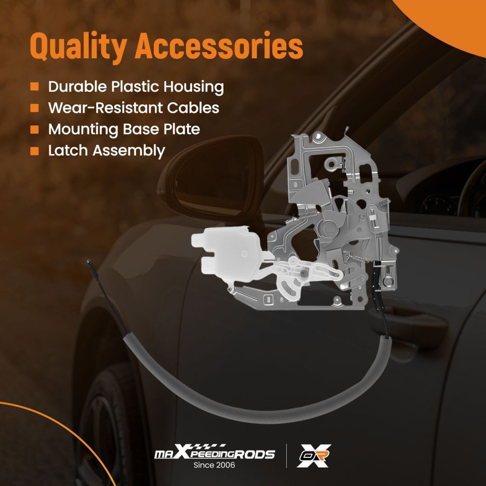 Door Lock Actuator Assembly compatible for Nissan NV400 2010-2021 9050200Q0K Silver