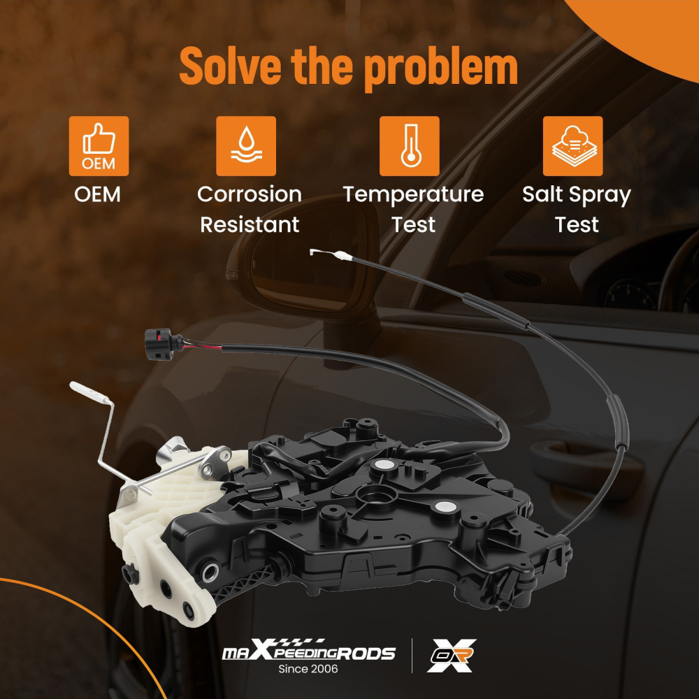 Door Lock Actuator Kit compatible for VW Caddy III 2004-2015 2K0843653BE Rear Left