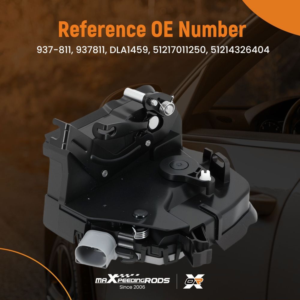 Attuatore anteriore destra compatibile per BMW E46 2000+ 51217011250 7Pin Nero