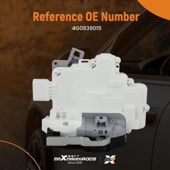 9-Pin Door Lock Actuator compatible for AUDI A3 A6 Q3 Q7 2010-2021 4G0839015 Rear Left