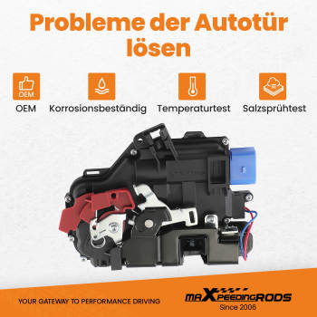 FRONT Passenger Side DOOR LOCK Actuator compatible for VW GOLF MK5 JETTA 03-09 3D1837015