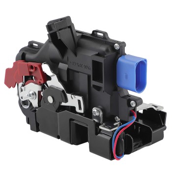 Front Left Passenger Side Door Lock Mechanism Actuator compatible for VW Golf V 3D1837015A
