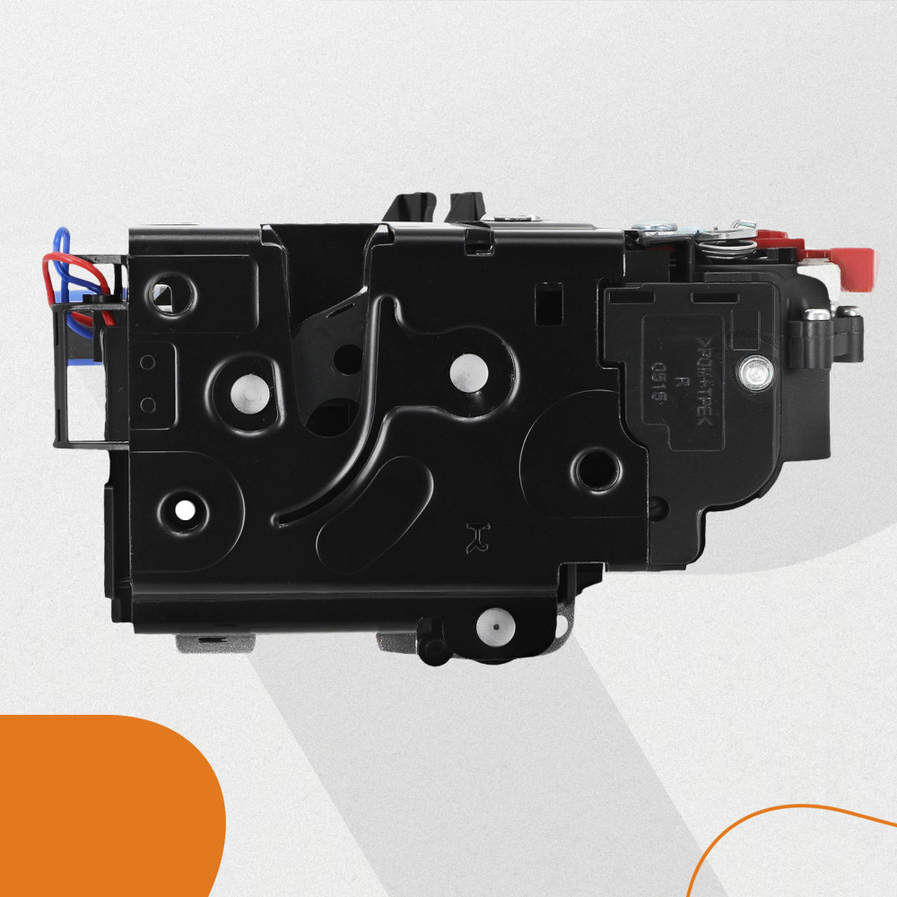 Door Lock Control Mechanism compatible for VW Golf Mk5 2003-2009 Front Right /Driver Side 