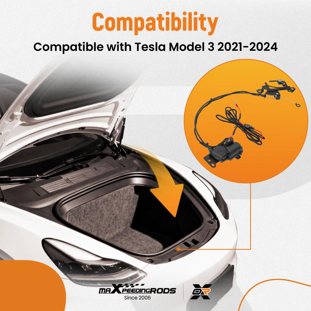 Electric front trunk latch for compatible for Tesla Model 3 2021 2022 2023