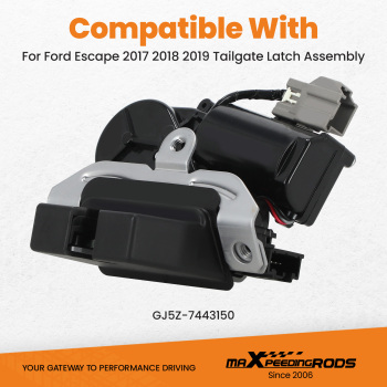 Tailgate Latch Liftgate Lock Actuator compatible for Ford Escape 2017-2019