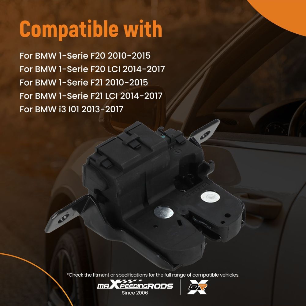 Attuatore Bagagliaio compatibile per BMW Serie 1 F21 51247248075 Posteriore 4 Pin