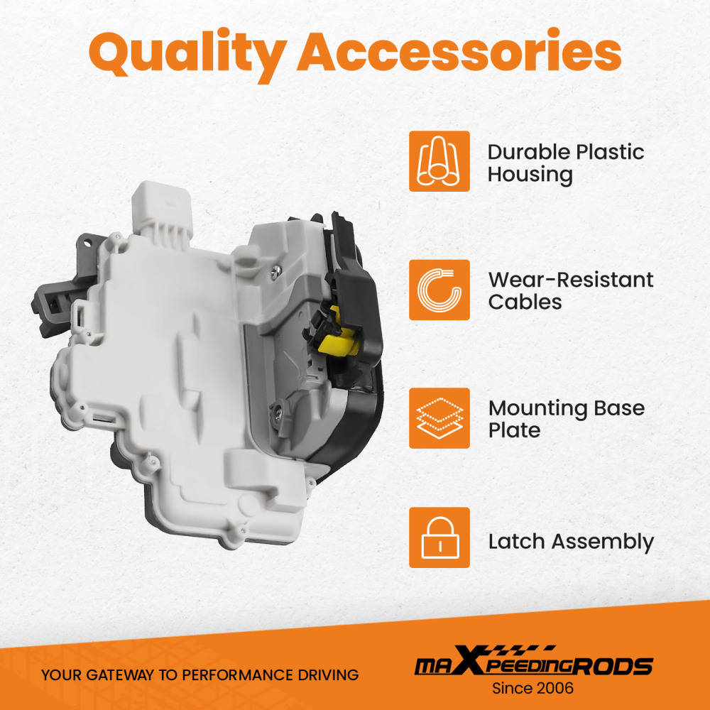  Compatible for Audi A3 A4 A6 S6 C6 A8 4F0839016 Rear Right Door Lock Latch Actuator ON SALE