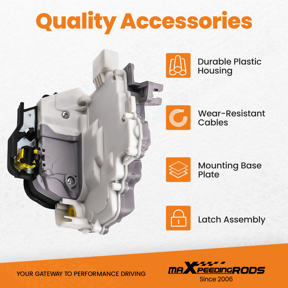 Compatible for SEAT LHD Front Left Door Lock Latch Actuator 4F1837015A compatible for Audi A3 A6 A8 R8