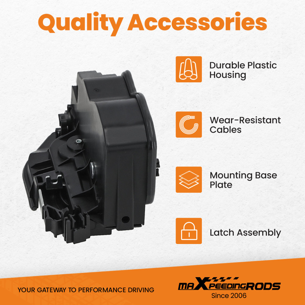 Door Lock Actuator compatible for BMW 1 Series M 128i 135i 2010-2013 51217229458 Front Left