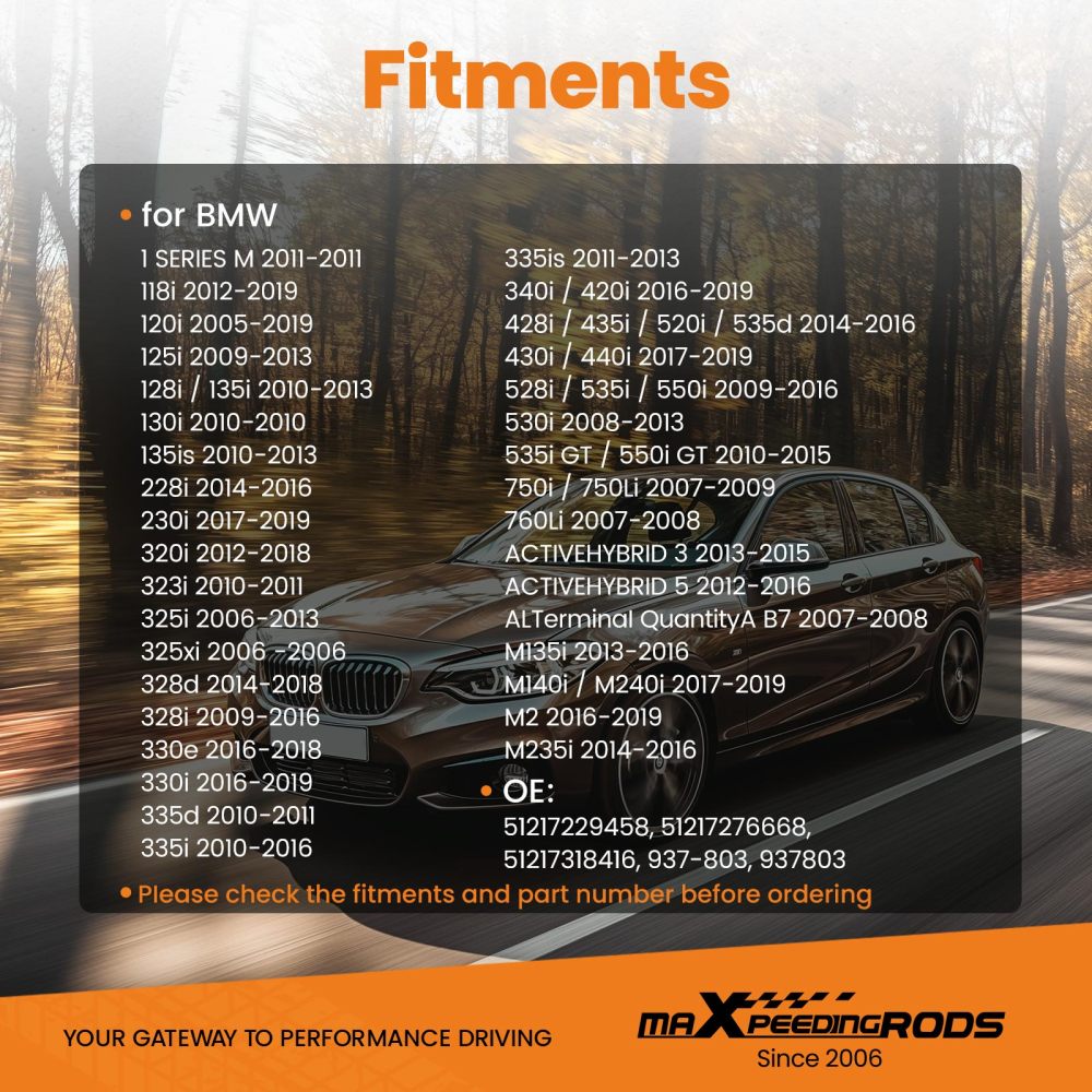 Door Lock Actuator compatible for BMW 1 Series M 128i 135i 2010-2013 51217229458 Front Left