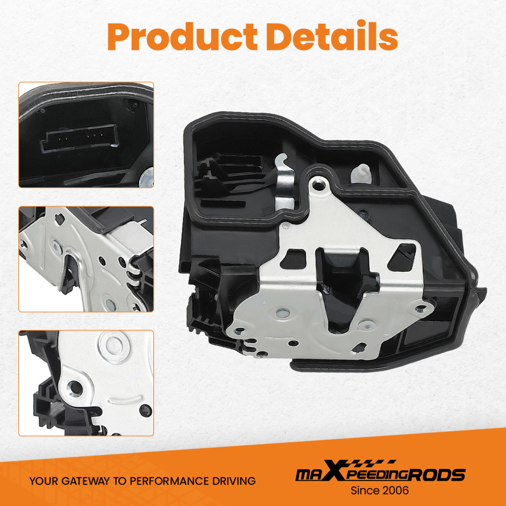 Door Lock Actuator compatible for BMW 1 Series M 128i 135i 2010-2013 51217229458 Front Left