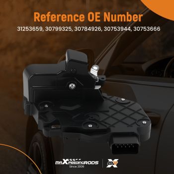 Door Lock Actuator Assembly compatible for VOLVO XC60 I 156 2008-2017 31253659 30663956