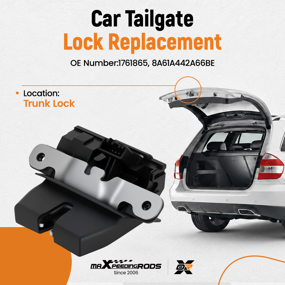 Tailgate Boot Lid Catch Latch Lock Actuator compatible for Ford Fiesta MK7 2008-21 1761865