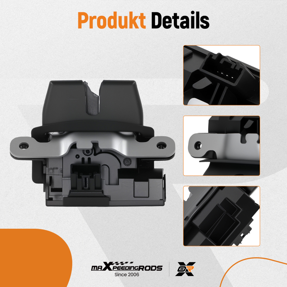 Tailgate Boot Lid Catch Latch Lock Actuator compatible for Ford Fiesta MK7 2008-21 1761865