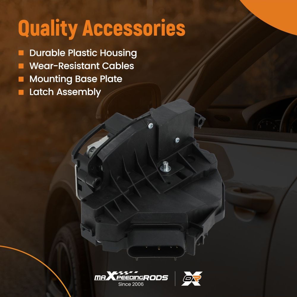 Rear Right Door Lock Actuator compatible for Ford Edge/Fiesta 2015-2016 BF6AF26412AD