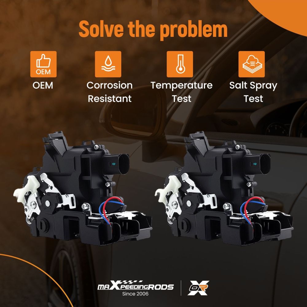 Door Lock Actuator Compatible for VW Golf IV Bora 3B4839016 1997-2005 Left Right 3B4839016AL