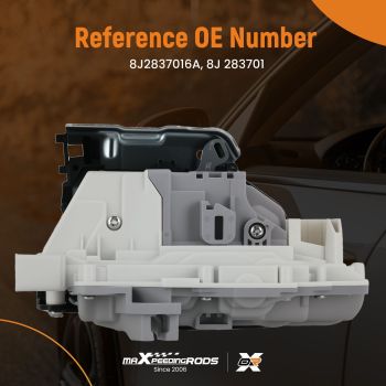 Door Lock Actuator compatible for Audi A4 2007-2015 8J2837016A Front Right 9 Pins