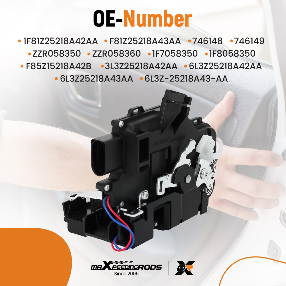 Door LockActuator Front Right Drivers Side compatible for Porsche 911 CoupeBoxster