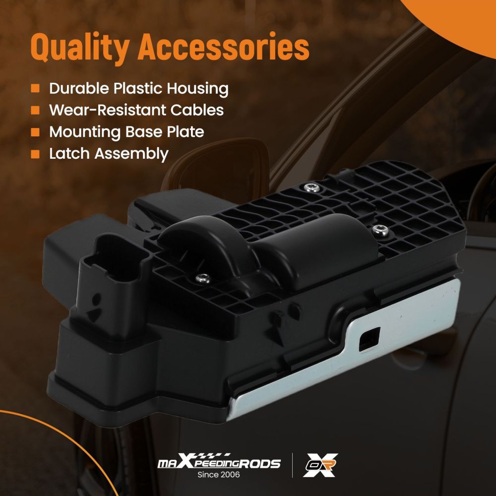 Boot Lock Mechanism compatible for Peugeot 3008/5008 2009-2016 8719F8 Tailgate Black