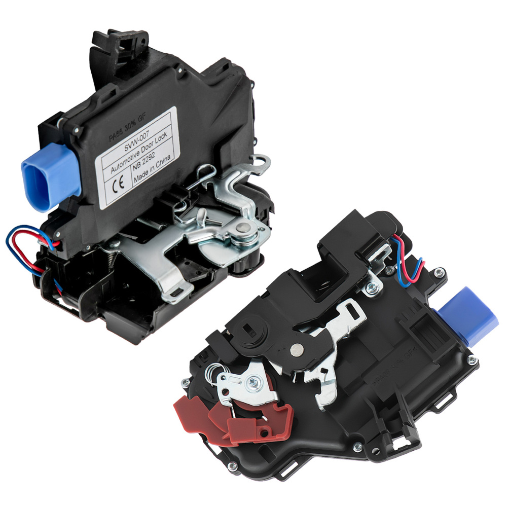 2x arrière Moteur centralisation serrure de porte compatible pour VW Touran compatible pour Golf Jetta III