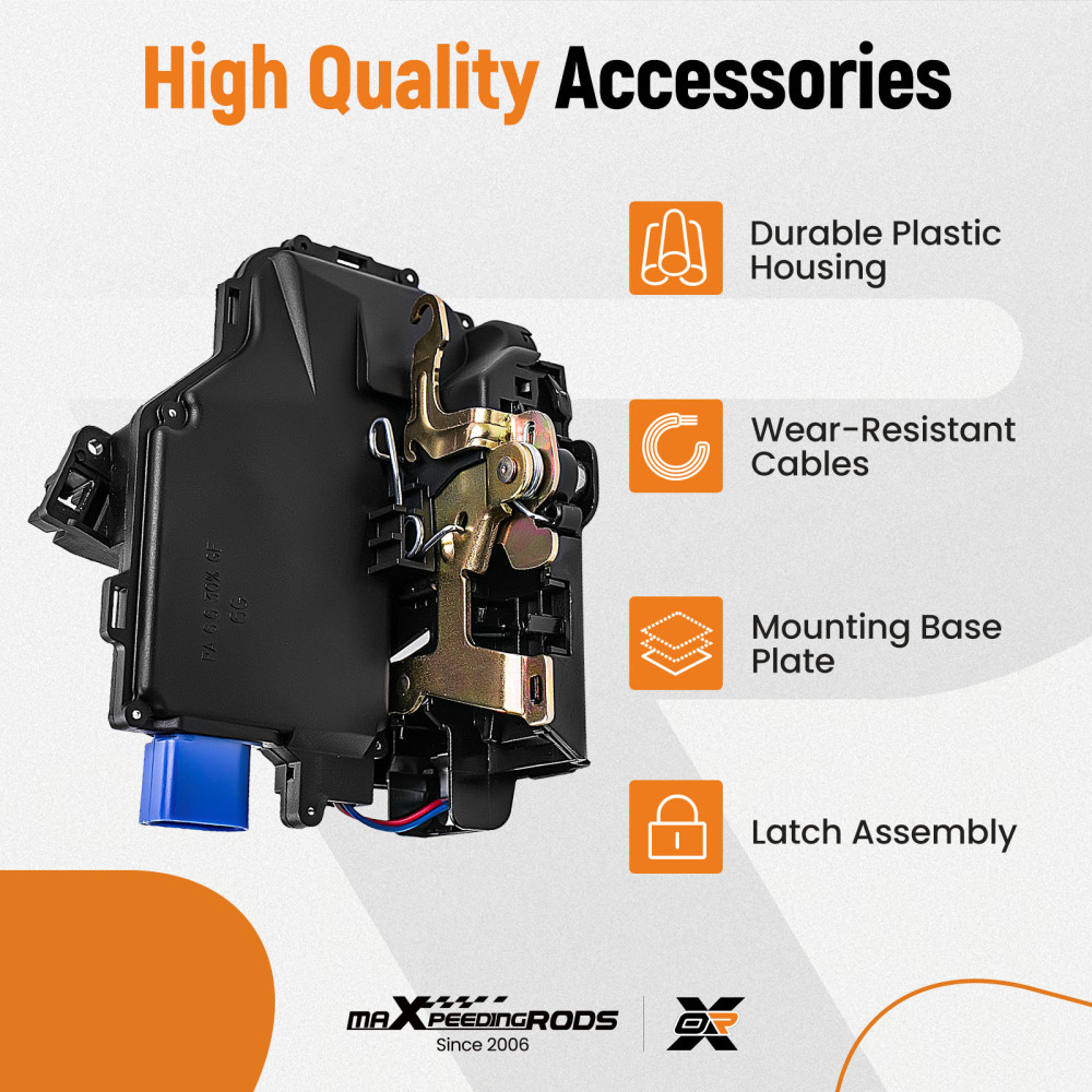 Compatible for Vw Golf Mk5 v Rear Left Passenger Side Central Door Lock 03-09 7 Pins