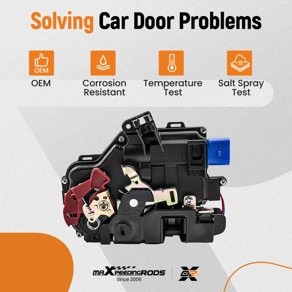 Compatible for Vw Golf Mk5 v Rear Left Passenger Side Central Door Lock 03-09 7 Pins