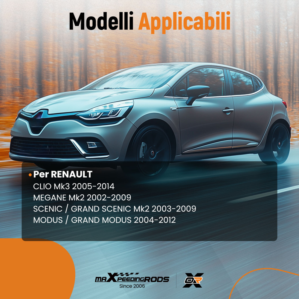 Compatibile per Renault Clio Iii 05-12 Serratura Elettrica Chiusura Posteriore Portellone
