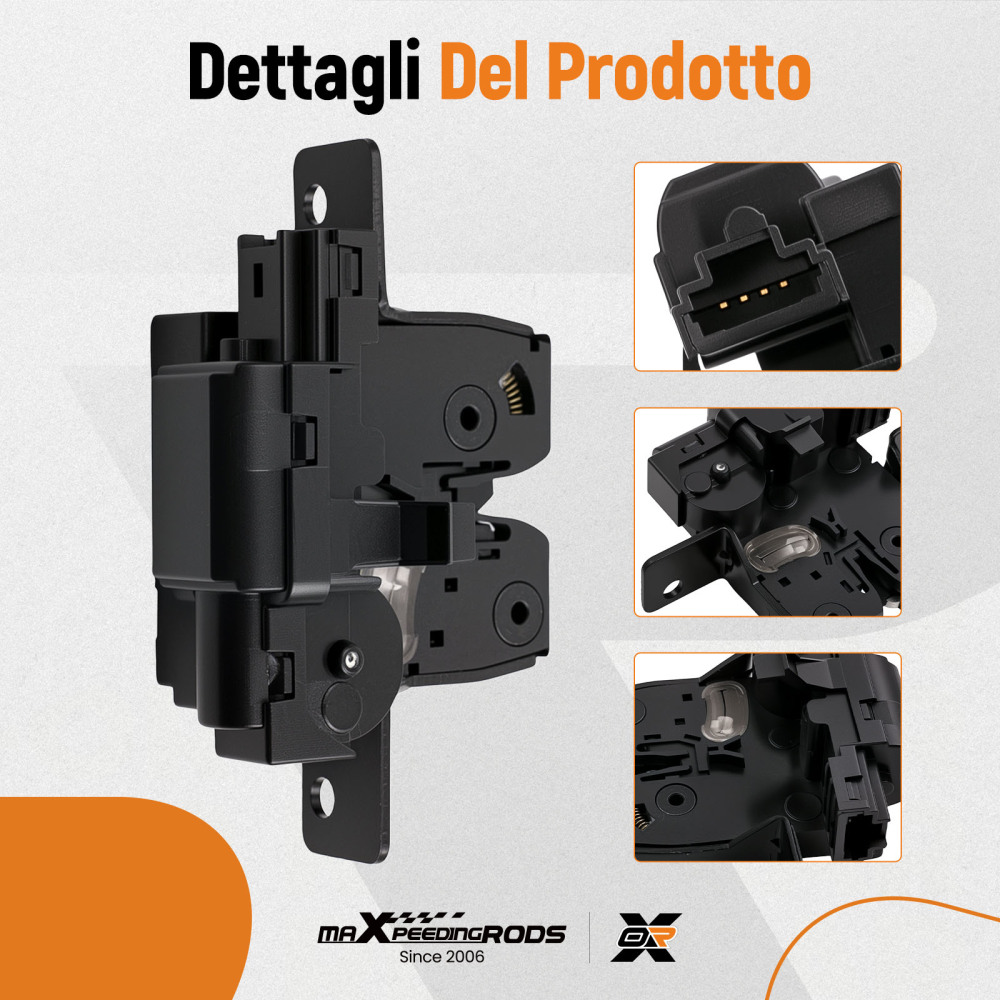 Compatibile per Renault Clio Iii 05-12 Serratura Elettrica Chiusura Posteriore Portellone