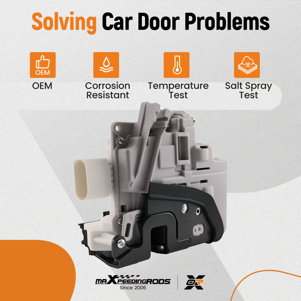 Front Right Driver Side Door Lock Actuator Mechanism compatible for Audi A3 8PA 8PA 8P1 A6