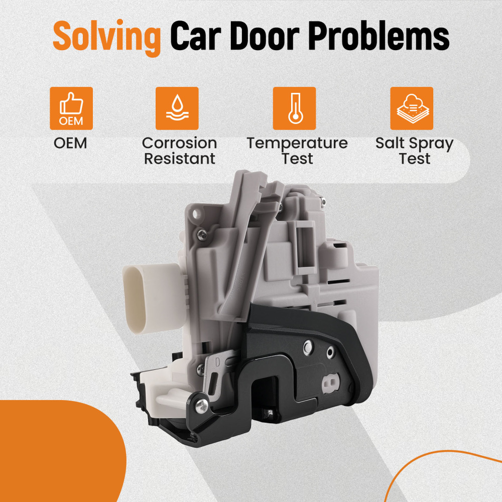 Meccanismo Serratura Porta Anteriore Destra compatibile per Audi A3 8P A5 4Fa6 A8 4E Q3 Q5