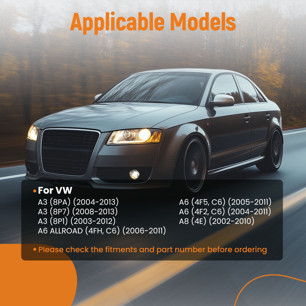 Meccanismo Serratura Porta Anteriore Destra compatibile per Audi A3 8P A5 4Fa6 A8 4E Q3 Q5