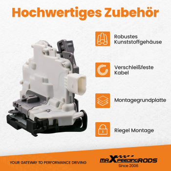 Compatible for Audi A4 A5 8K2 B8 Avant Passat / R36 Door Lock Actuator Latch Rear Right 