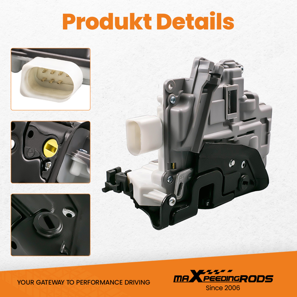 Compatible for Audi A4 A5 8K2 B8 Avant Passat / R36 Door Lock Actuator Latch Rear Right 