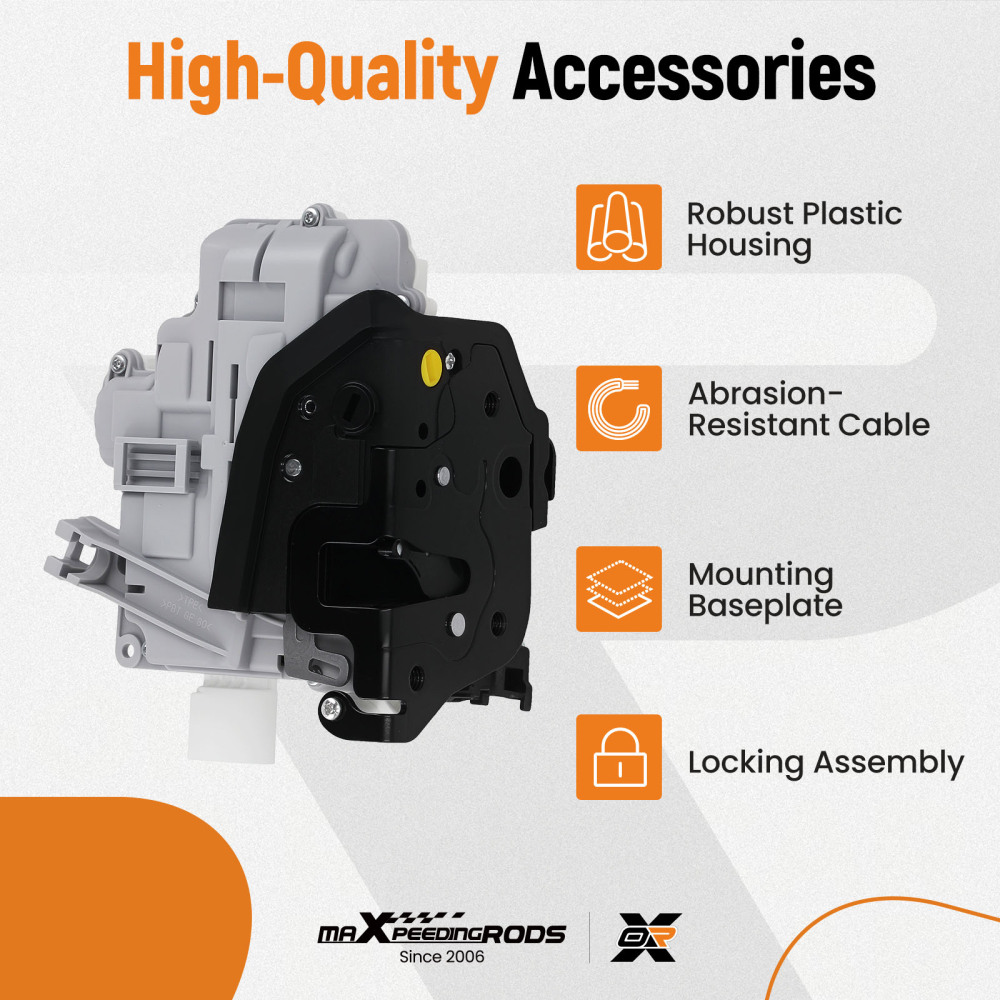 Compatible for Audi A4 A5 8K2 B8 Avant Passat / R36 Door Lock Actuator Latch Rear Right 